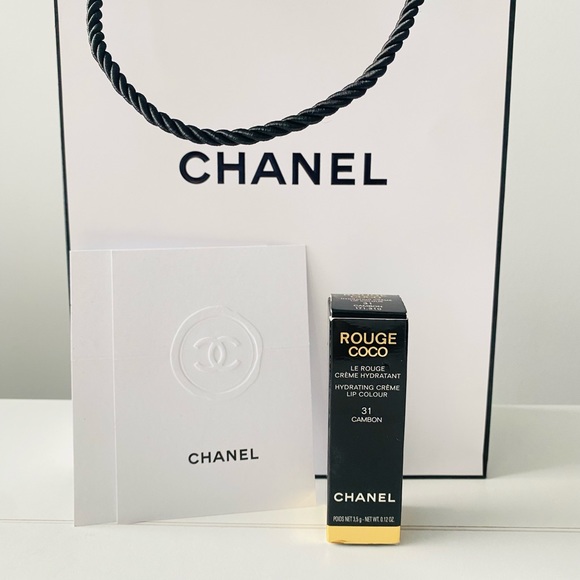 [SOLD] NEW Chanel Rouge Coco Hydrating Crème Lipstick in 31 Cambon - Picture 2 of 7